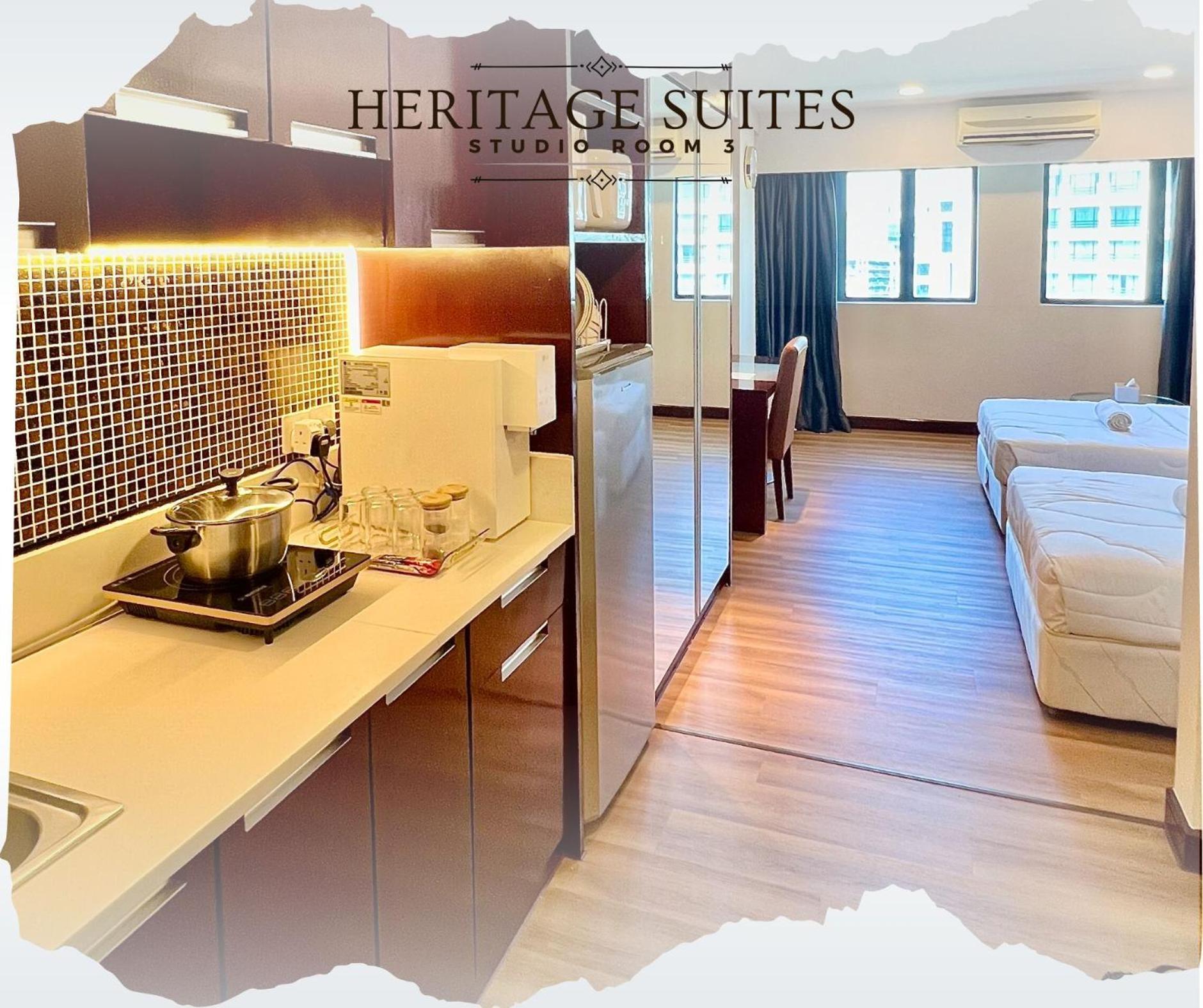 New Homestay !! Heritage Suites Near Imago Mall City Central , Free Highspeed Wifi & Netflix , Кота Кинабалу Екстериор снимка